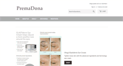 Desktop Screenshot of premadona.com