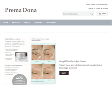 Tablet Screenshot of premadona.com